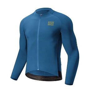 Kurtka rowerowa Rockbros YDWT020 Diamond jesień/zima rozmiar XXL - niebieska Kurtka rowerowa Rockbros YDWT020 Diamond jesień/zima rozmiar XXL - niebieska