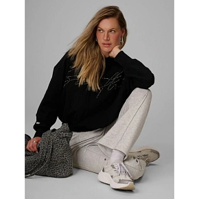 Bluza z kapturem, z aplikacją z dekoracyjnych jetów damska 4F 4FWAW26TSWSF2670-20S