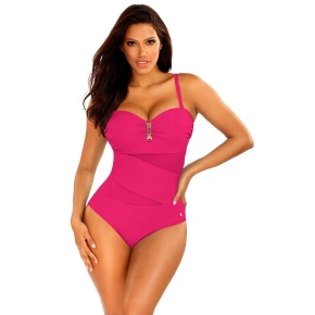 Damski jednoczęściowy kostium kąpielowy Tiger5 S8030TG1-2d ciemnoróżowy - Self