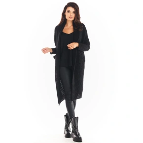 Sweter damski A391 czarny - Awama