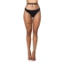 Seksowne siateczkowe rajstopy damskie SH011 czarne - In-Stylefashion