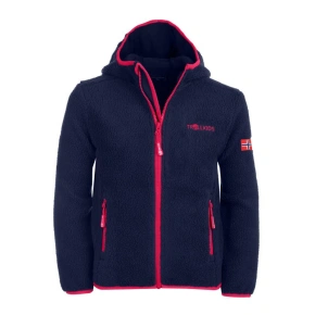 Kurtka polarowa dziewczęca Trollkids Girls Mandal Jacket z kapturem dla dziewczynki granatowa (358-114) Kurtka polarowa dziewczęca Trollkids Girls Mandal Jacket z kapturem dla dziewczynki granatowa (358-114)