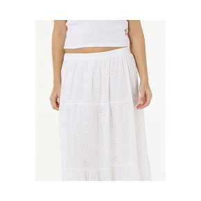 Spódnica damska RIP CURL Oasis Broderie Maxi Skirt biała