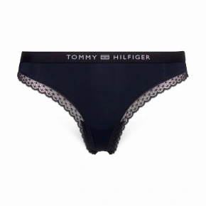Stringi damskie z logo UW0UW04184-DW5 - Tommy Hilfiger