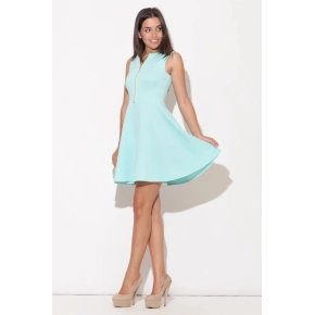 Sukienka damska K098 turkusowa - Katrus