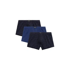 Bokserki męskie 3MH-194 A'3 S-2XL Granatowy - Atlantic