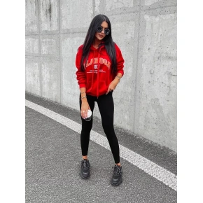 Bluza damska 286148 czerwony - Ola Voga