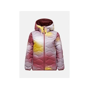 Kurtka puchowa damska Peak Performance AOP Helium Down Hood - aop rozmiar: m Kurtka puchowa damska Peak Performance AOP Helium Down Hood - aop rozmiar: m