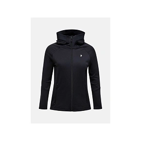 Bluza PEAK PERFORMANCE W Rider Essentials Zip Hood czarny Bluza PEAK PERFORMANCE W Rider Essentials Zip Hood czarny