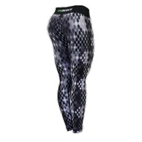 Damskie legginsy fitness Six Deuce Digital Snakeskin - Szare - Litex