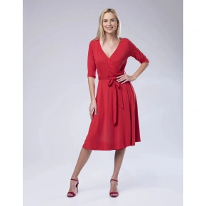 Sukienka damska Look 20 Leyla Red - Made With Love