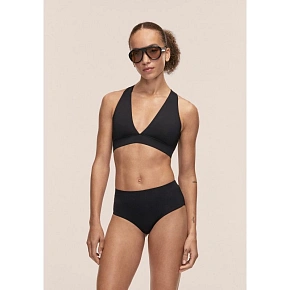 Majtki kąpielowe CASALL High Waist Bikini Hipster kolor czarny