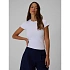 T-shirt slim gładki damski 4F 4FRSS26TTSHF4520-10S dámské
