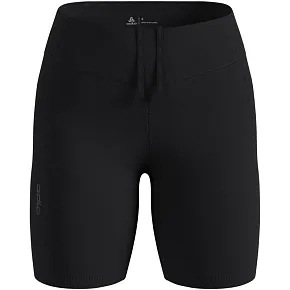 Legginsy krótkie do biegania damskie Odlo Tights short ESSENTIAL czarne