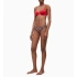 Majtki D3447E-YTU zielono-czerwone - Calvin Klein