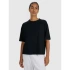 T-shirt oversize z nadrukiem damski 4F 4FRSS25TTSHF2979-20S