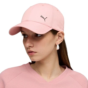 Czapka z daszkiem Puma Ess Metal BB różowa 25994 18