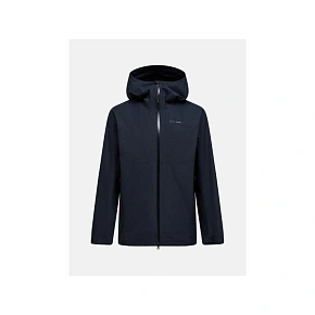 Kurtka męska PEAK PERFORMANCE M Treeline Hipe 2.5L Shell Jacket kolor czarny Kurtka męska PEAK PERFORMANCE M Treeline Hipe 2.5L Shell Jacket kolor czarny