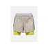 Szorty damskie PEAK PERFORMANCE W Discover 2-In-1 Shorts kolor szary