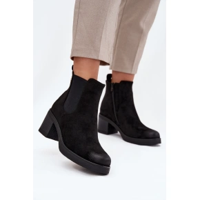 Dámské boty XJ-818A černé - Step in style Dámské boty XJ-818A černé - Step in style