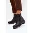 Dámské kotníkové boty 24BT02-7992 černé - Unisoft