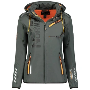 Kurtka Softshell Geographical Norway Reine Ass A EO DB 007 W WU8184F/GNO-Dark Grey / Orange Kurtka Softshell Geographical Norway Reine Ass A EO DB 007 W WU8184F/GNO-Dark Grey / Orange