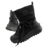 Lee Cooper buty sportowe damskie zimowe trekkingowe ocieplane czarne skóra naturalna dámské