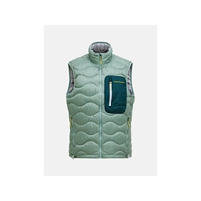 Kamizelka puchowa męska PEAK PERFORMANCE M Helium Utility Down Vest kolor zielony pánské Kamizelka puchowa męska PEAK PERFORMANCE M Helium Utility Down Vest kolor zielony pánské
