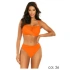 Damski dwuczęściowy strój kąpielowy Fashion 16 S1002N2-26c, pomarańczowy - Self