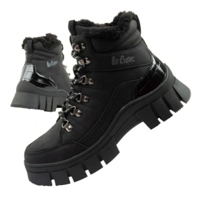 Lee Cooper buty sportowe damskie zimowe trekkingowe ocieplane czarne wysokie dámské Lee Cooper buty sportowe damskie zimowe trekkingowe ocieplane czarne wysokie dámské
