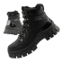 Lee Cooper buty sportowe damskie zimowe trekkingowe ocieplane czarne wysokie dámské