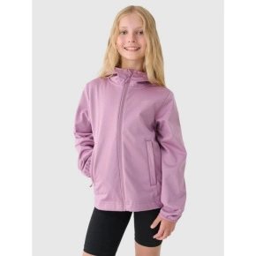 Kurtka softshell wiatroodporna membrana neodry 5000 dziewczęca 4F Junior 4FJWAW24TSOFF261-54S