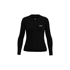 Koszulka rowerowa POC W's Cadence L/S Jersey czarna Koszulka rowerowa POC W's Cadence L/S Jersey czarna