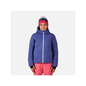 Kurtka narciarska dziecięca ROSSIGNOL Girl Staci Jkt niebieska Kurtka narciarska dziecięca ROSSIGNOL Girl Staci Jkt niebieska