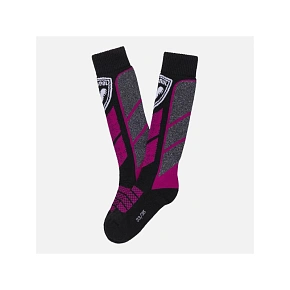 Skarpety narciarskie dziecięce ROSSIGNOL JR THERMOTECH SOCKS różowe Skarpety narciarskie dziecięce ROSSIGNOL JR THERMOTECH SOCKS różowe