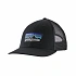Czapka z daszkiem Patagonia Logo LoPro Trucker Hat 38283-BLK