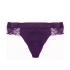Stringi damskie QF6628E - UXD - fioletowy - Calvin Klein