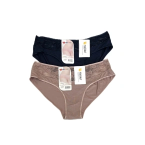 Majtki damskie 26097 A'2 Beige/Black - DC Girl