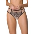 Dámské tanga Frances 3804/4 Béžová s černou - MAT