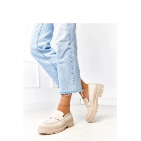 Dámské mokasíny MP405 Světle béžová - Solea
