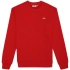 Bluza męska Fila Leverano Regular Crew Sweat czerwona FAM0876 30002 pánské
