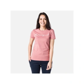 T-Shirt ROSSIGNOL W Logo Rossi Tee czerwony