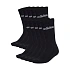 Skarpety adidas Cushioned Linear Crew 10 par czarne KF9092