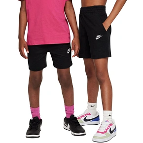 Spodenki dla dzieci Nike Sportswear Club czarne FZ5512 010 Spodenki dla dzieci Nike Sportswear Club czarne FZ5512 010