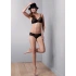 Figi damskie Fleur 1353.1 czarny - Anita