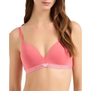 Biustonosz damski 164410 4R223 05373 różowy - Emporio Armani