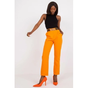 Spodnie damskie 13165.20 pomarańczowe - Italy Moda