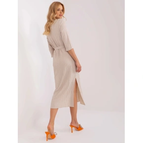 Sukienka damska SK 509342 1.51P jasny beż - Lakerta