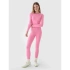Longsleeve cropped gładki damski 4F 4FRAW24TLONF503-54S