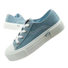Lee buty damskie sportowe Isla trampki niebieskie platforma dámské